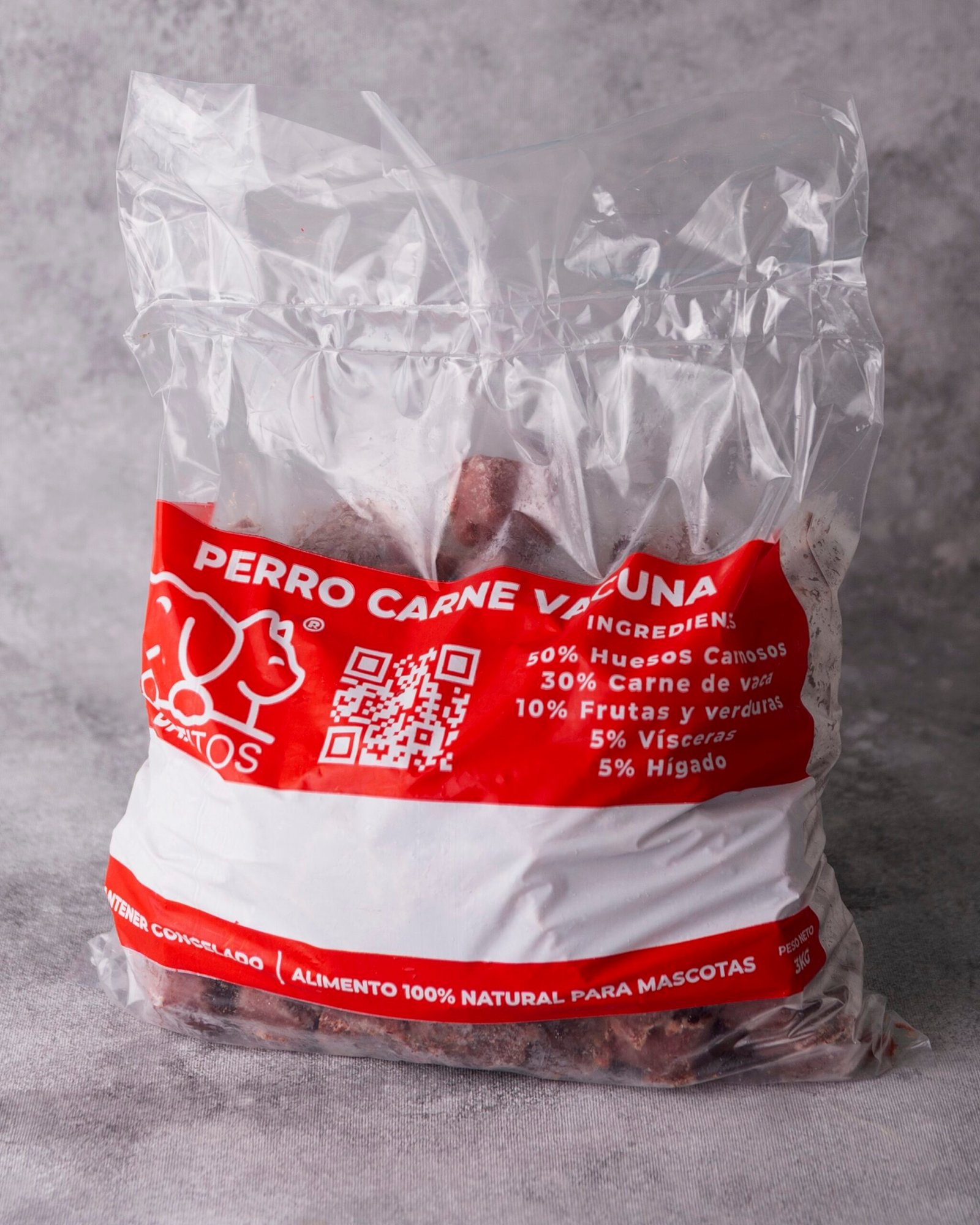 1KG Barfitos Perro - Carne