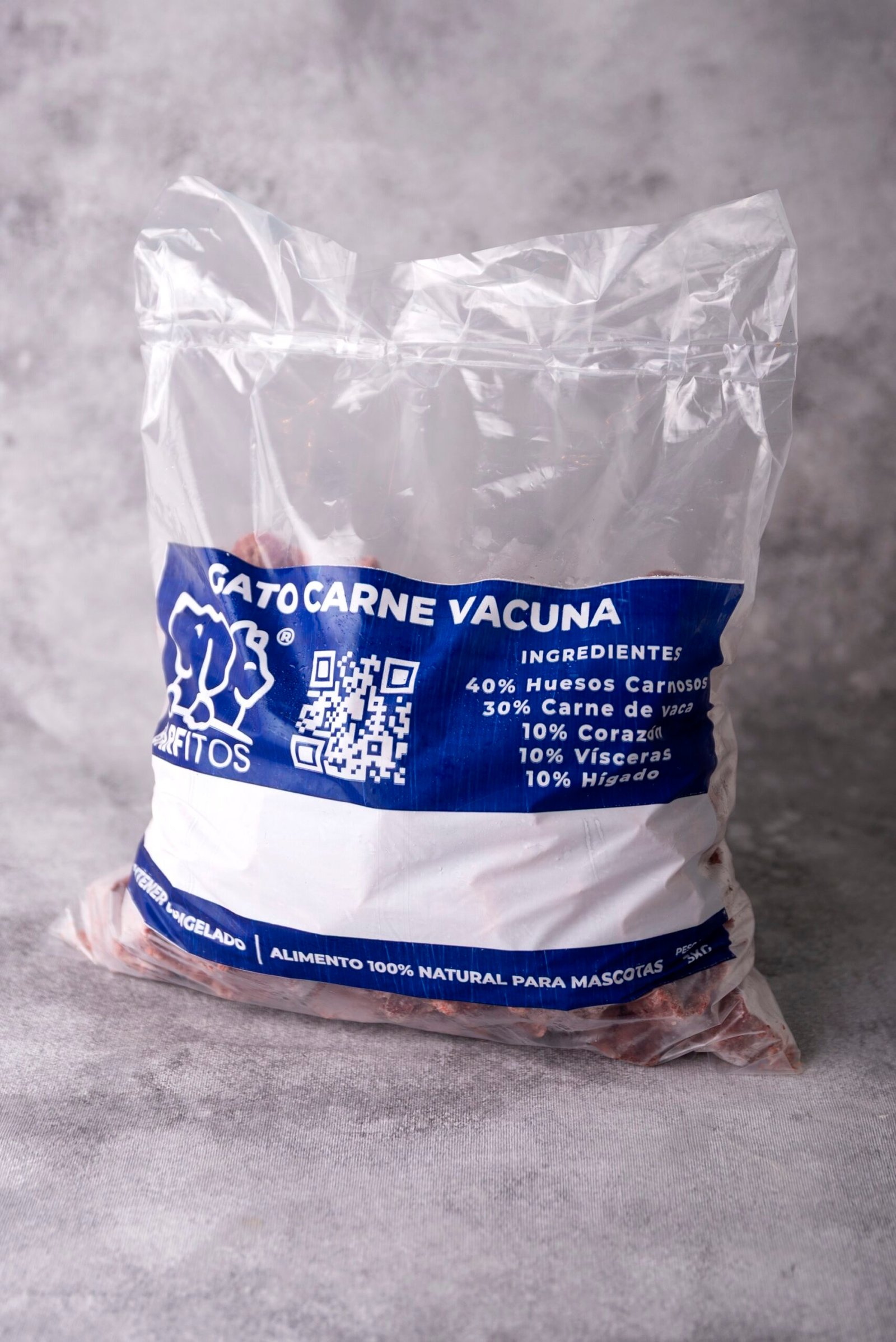 1KG Barfitos Gato - Carne